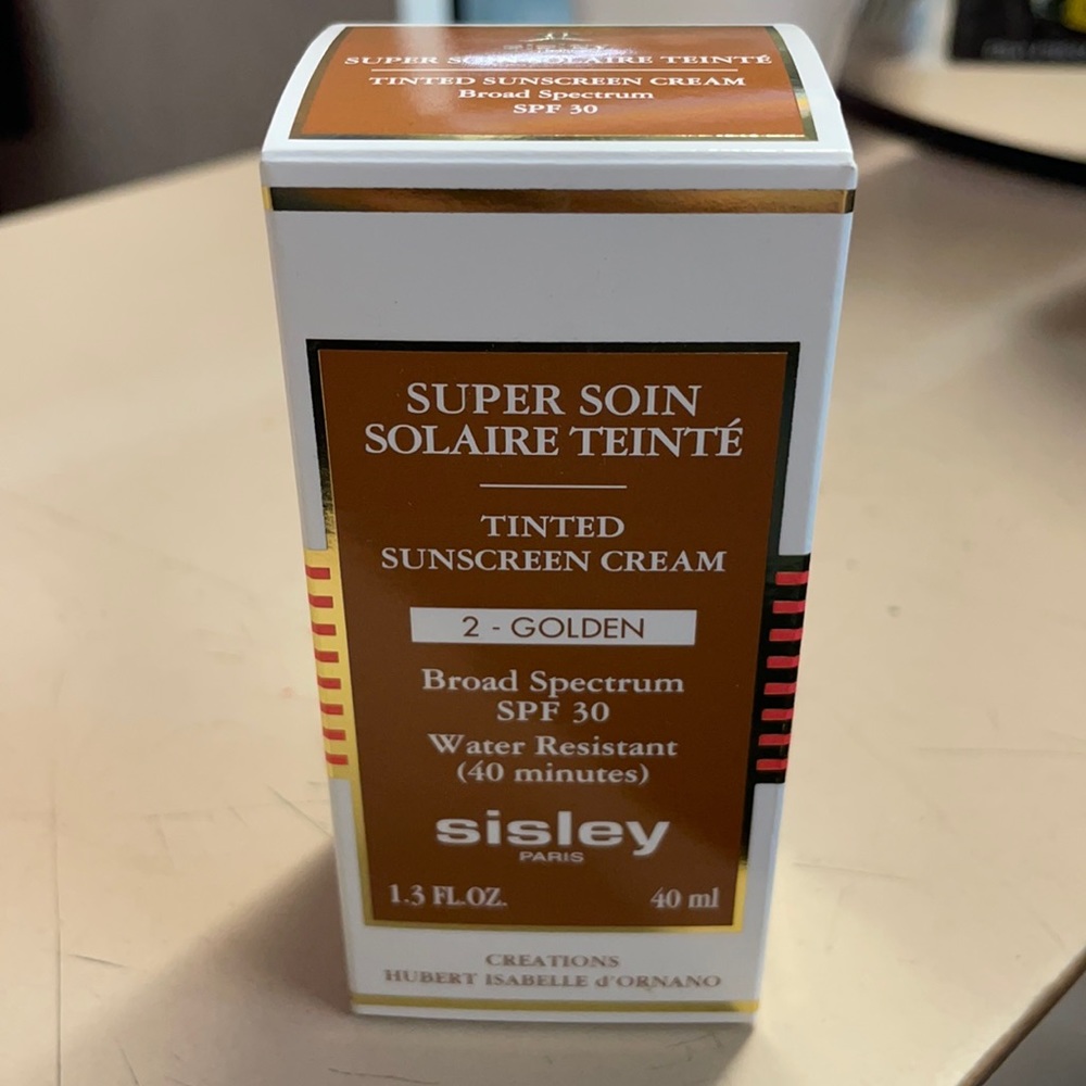 Sisley Tinted Sunscreen cream SPF 30 🤩🔥🙌🏻